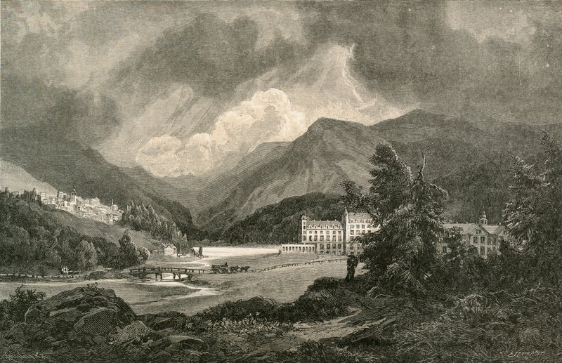 St. Moritz im Engadin von Swiss School