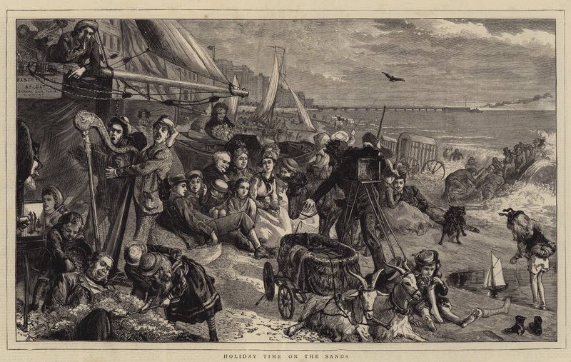 Ferienzeit am Strand von Sydney Prior Hall