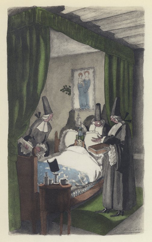 Illustration für Voltaires Candide von Sylvain Sauvage