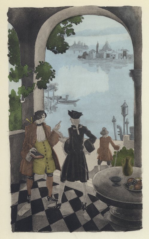Illustration für Voltaires Candide von Sylvain Sauvage