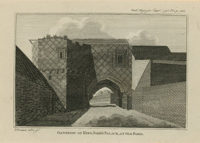 Tor des Palastes von König Johann von T. Prattent