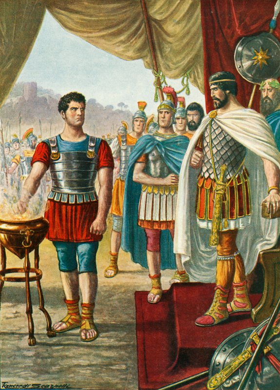 Mucius Scaevola von Tancredi Scarpelli