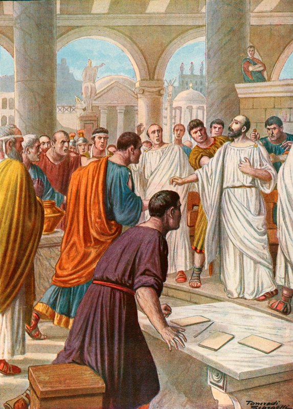 Der Triumph der Demagogie von Tancredi Scarpelli