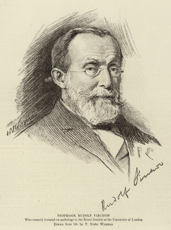 Professor Rudolf Virchow von Theodore Blake Wirgman