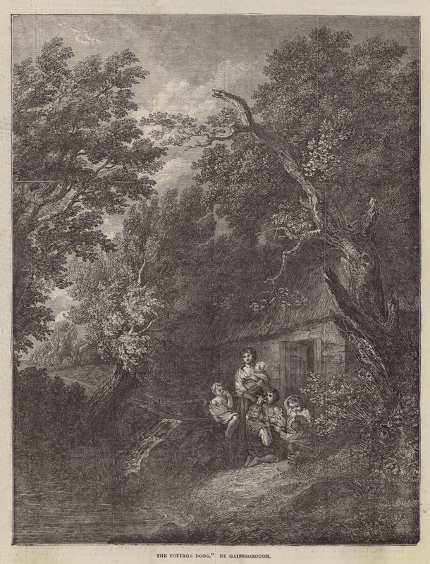 Die Hüttentür von Thomas Gainsborough