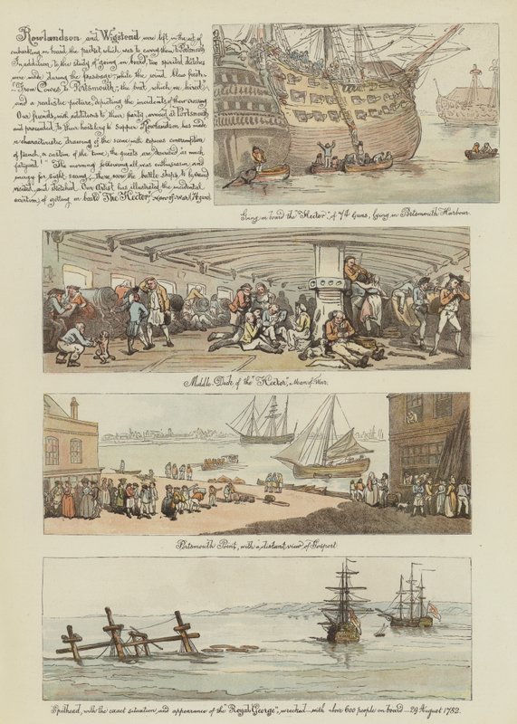 Rowlandsons Tour in einer Postkutsche, 1782 von Thomas Rowlandson