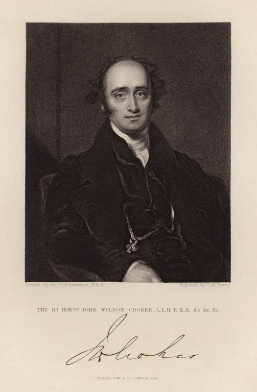 John Wilson Croker von Thomas Lawrence