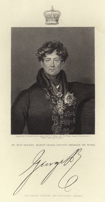 Porträt von König Georg IV. von Thomas Lawrence