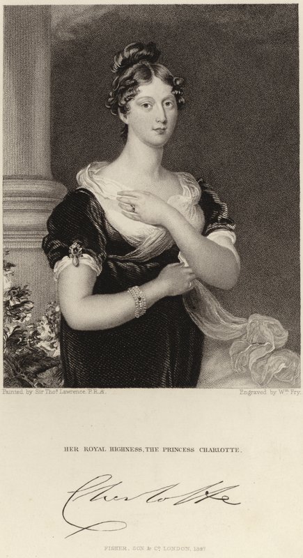 Prinzessin Charlotte von Wales von Thomas Lawrence