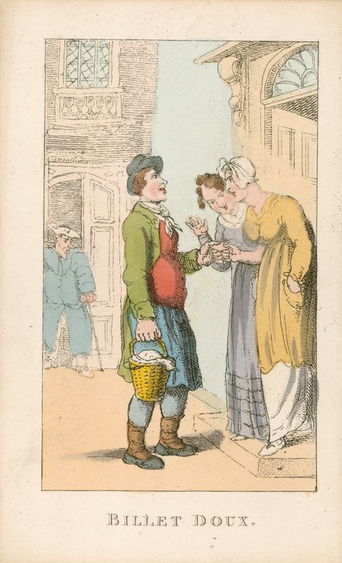 Billet Doux von Thomas Rowlandson