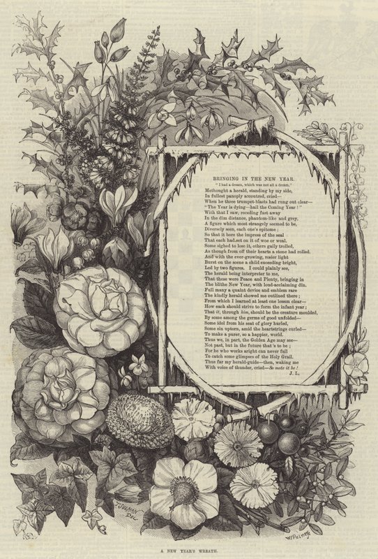 Ein Neujahrskranz von Thomas Sulman