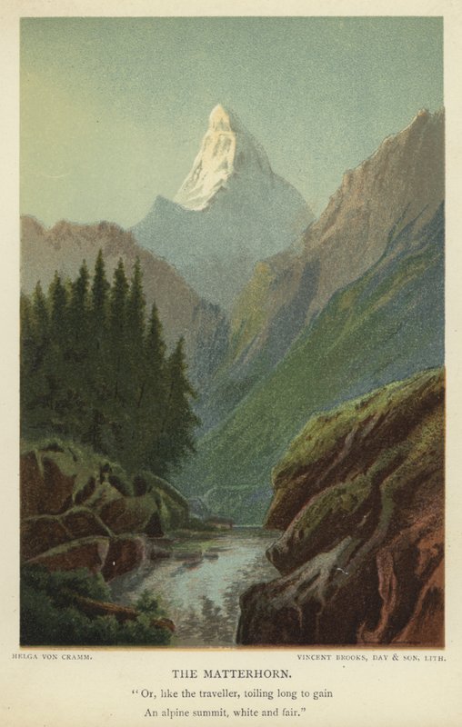 Das Matterhorn von Unbekannt Unbekannt