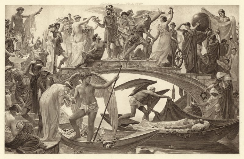 Die Brücke des Lebens von Walter Crane