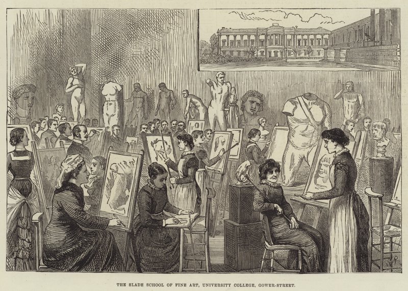 Die Slade School of Fine Art, University College, Gower-Street von Walter Paget