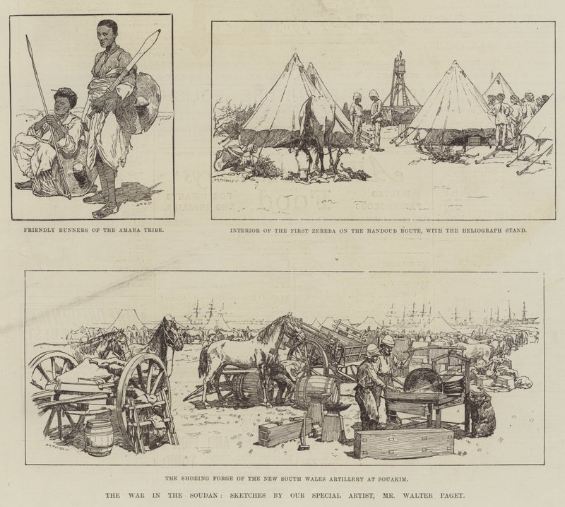 Der Krieg im Sudan von Walter Paget