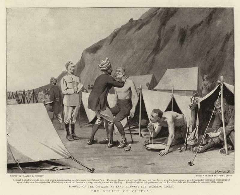 Die Entlastung von Chitral von Walter Charles Horsley
