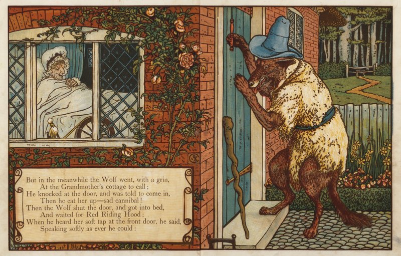 Rotkäppchen von Walter Crane