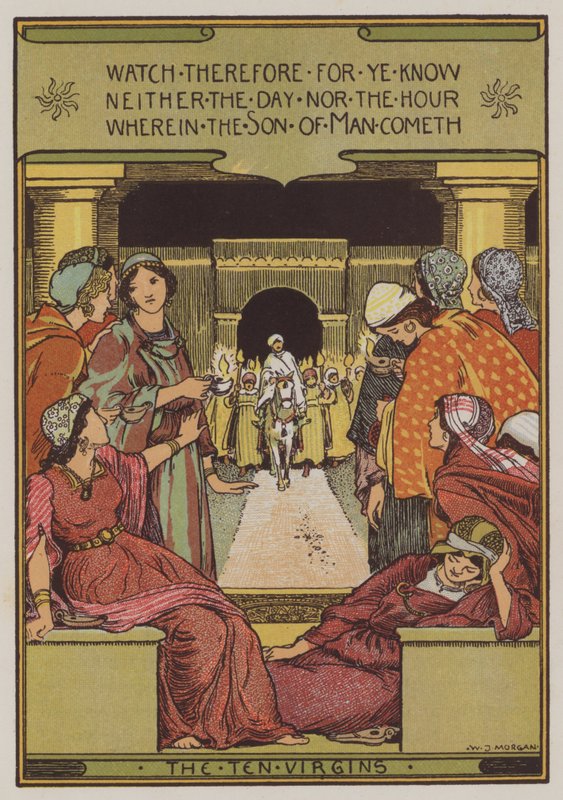 Die zehn Jungfrauen von Walter Jenks Morgan