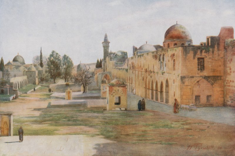Haram Es Shereef, Jerusalem von Walter Spencer Stanhope Tyrwhitt