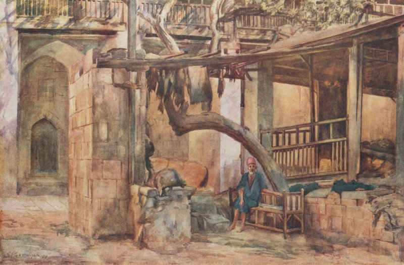 Der Khan El Gamaliyeh von Walter Spencer Stanhope Tyrwhitt
