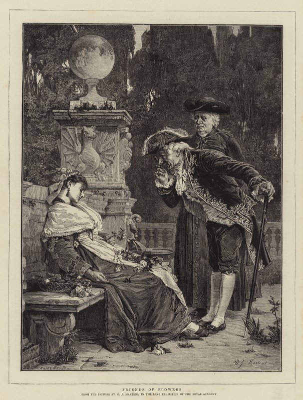 Freunde der Blumen von Willem Johannes Martens