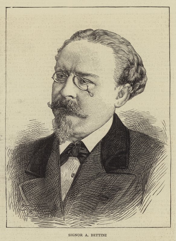 Signor A Bettini von William Biscombe Gardner