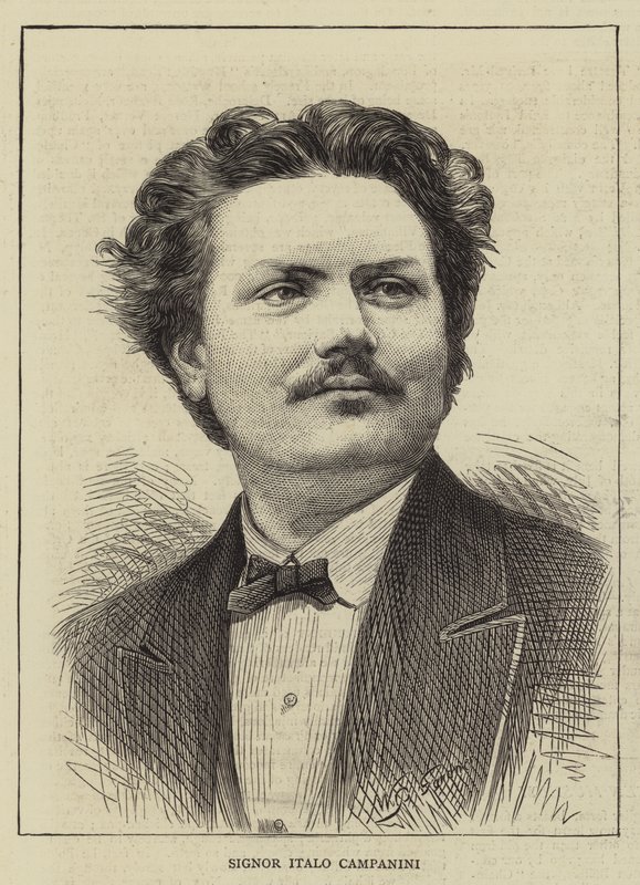 Signor Italo Campanini von William Biscombe Gardner