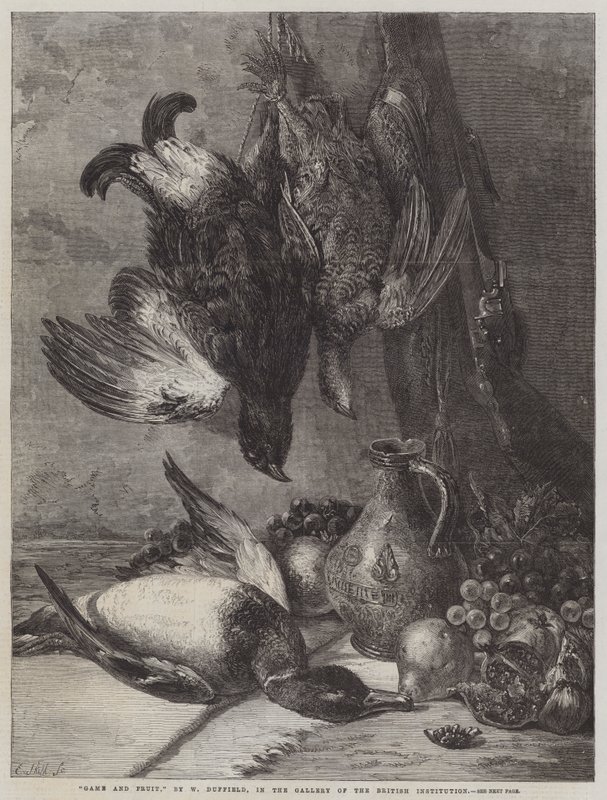 Wild und Obst von William Duffield