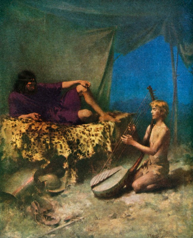 Saul und David von William Ladd Taylor