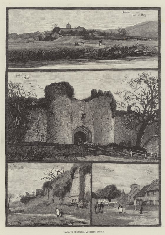 Streifzüge, Amberley, Sussex von William Rainey