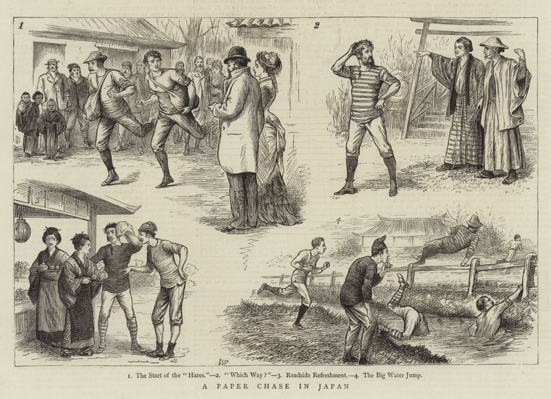Eine Papierjagd in Japan von William Ralston