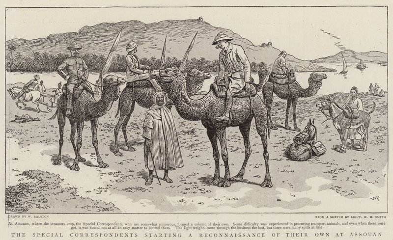 Die Sonderkorrespondenten starten eine eigene Erkundung in Assuan von William Ralston