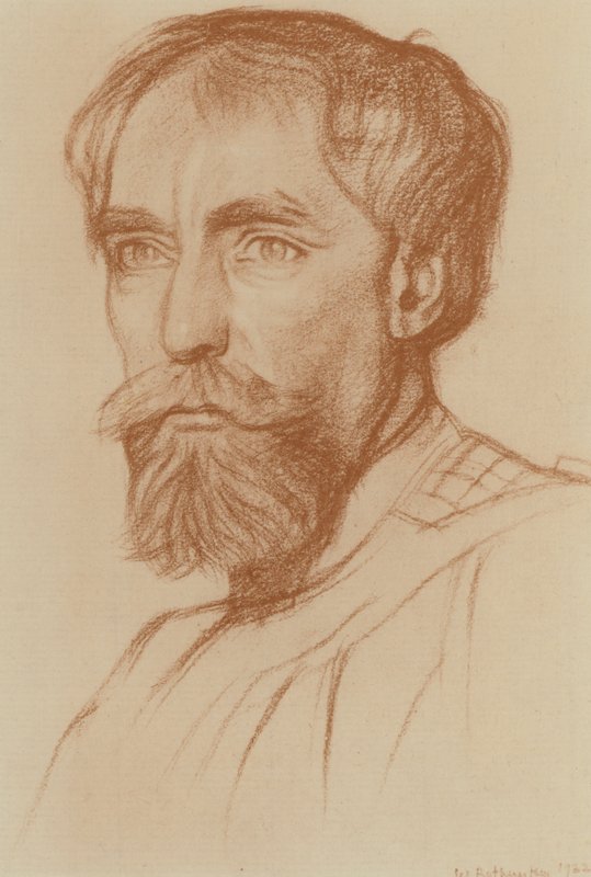 Augustus John, ARA (Lithografie) von William (after) Rothenstein
