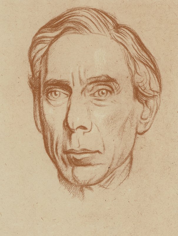 Der ehrenwerte Bertrand Russell von William (after) Rothenstein