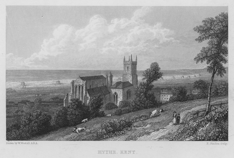 Hythe, Kent von William (after) Westall