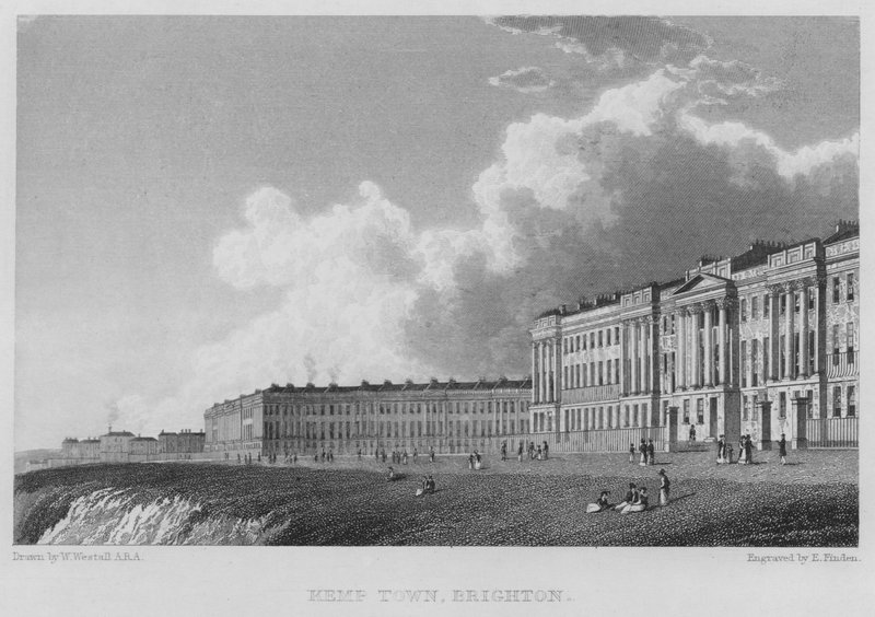 Kemp Town, Brighton von William (after) Westall
