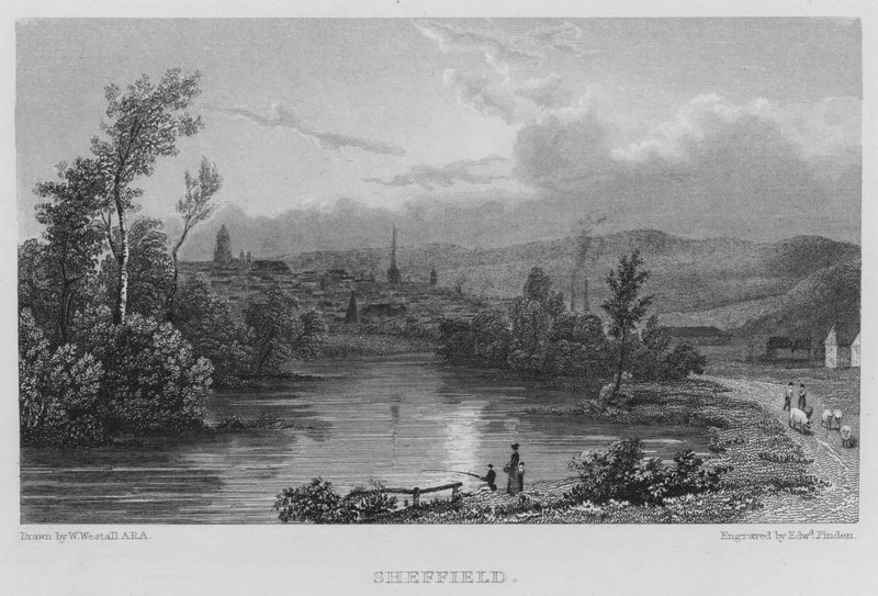 Sheffield von William (after) Westall