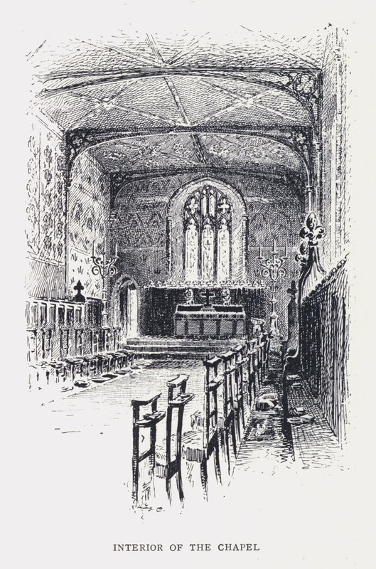 Innenraum der Kapelle von William Alexander Ansted
