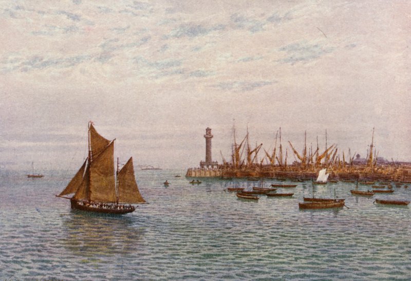 Margate Hafen von William Biscombe Gardner