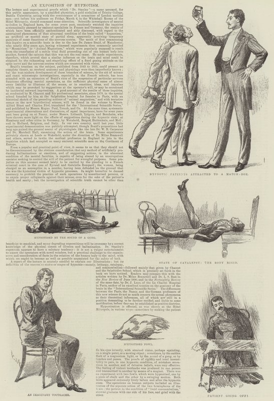 Eine Darstellung des Hypnotismus von William Douglas Almond