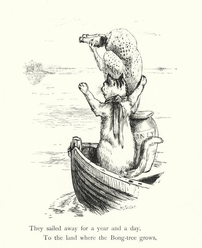 Die Eule und die Katze von William Foster