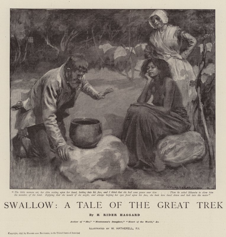 Schwalbe, eine Geschichte des Großen Trecks von William Hatherell