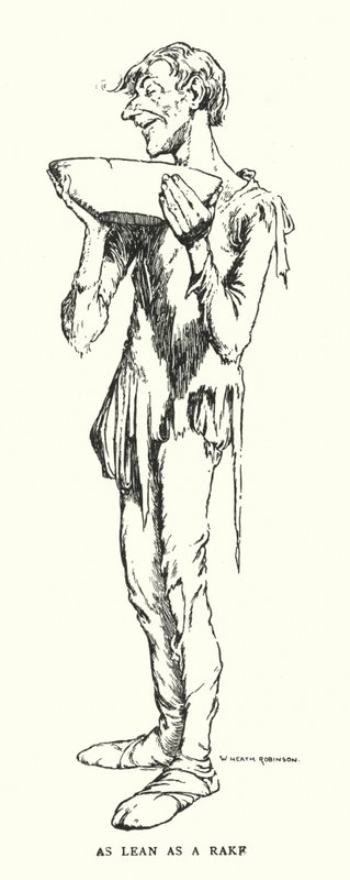 So mager wie eine Harke von William Heath Robinson