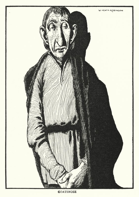 Ziegennase von William Heath Robinson