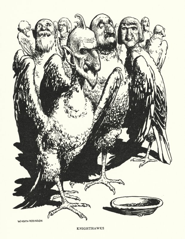 Ritterfalken von William Heath Robinson