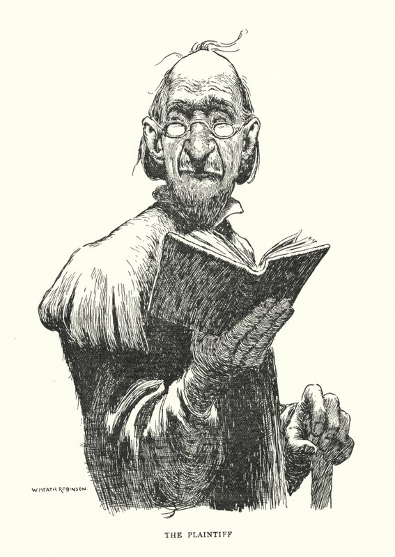 Der Kläger von William Heath Robinson
