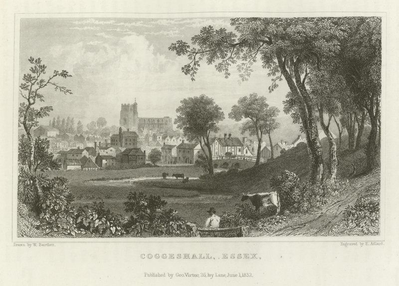 Coggeshall, Essex von William Henry Bartlett