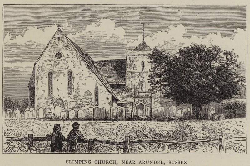 Climping Kirche, nahe Arundel, Sussex von William Henry James Boot