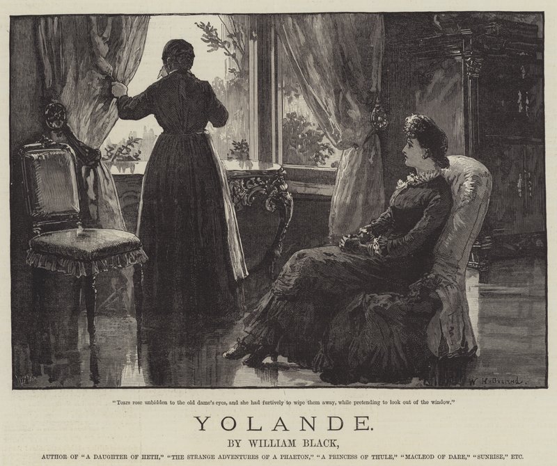 Yolande, von William Black von William Heysham Overend