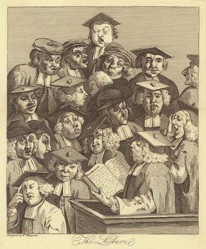 Die Vorlesung von William Hogarth